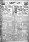 Sunday Mail (Glasgow) Sunday 19 September 1920 Page 1