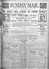 Sunday Mail (Glasgow) Sunday 24 October 1920 Page 1