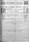 Sunday Mail (Glasgow) Sunday 21 November 1920 Page 1