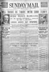 Sunday Mail (Glasgow) Sunday 05 December 1920 Page 1