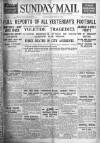 Sunday Mail (Glasgow) Sunday 26 December 1920 Page 1