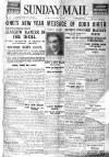 Sunday Mail (Glasgow) Sunday 02 January 1927 Page 1
