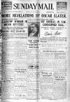 Sunday Mail (Glasgow) Sunday 27 November 1927 Page 1