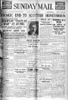Sunday Mail (Glasgow) Sunday 11 December 1927 Page 1