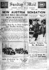 Sunday Mail (Glasgow) Sunday 13 March 1938 Page 1
