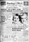 Sunday Mail (Glasgow) Sunday 23 October 1938 Page 1