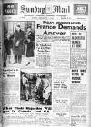 Sunday Mail (Glasgow) Sunday 04 December 1938 Page 1