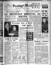 Sunday Mail (Glasgow) Sunday 27 January 1952 Page 1