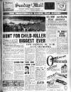 Sunday Mail (Glasgow) Sunday 12 October 1952 Page 1
