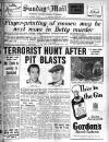 Sunday Mail (Glasgow) Sunday 19 October 1952 Page 1