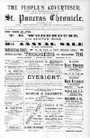 St. Pancras Chronicle, People's Advertiser, Sale and Exchange Gazette Saturday 24 February 1900 Page 1