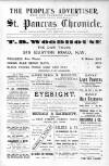 St. Pancras Chronicle, People's Advertiser, Sale and Exchange Gazette Saturday 10 March 1900 Page 1