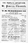 St. Pancras Chronicle, People's Advertiser, Sale and Exchange Gazette Saturday 17 March 1900 Page 1