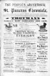 St. Pancras Chronicle, People's Advertiser, Sale and Exchange Gazette Saturday 21 April 1900 Page 1