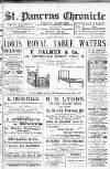 St. Pancras Chronicle, People's Advertiser, Sale and Exchange Gazette