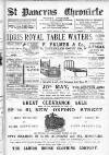 St. Pancras Chronicle, People's Advertiser, Sale and Exchange Gazette Friday 17 August 1906 Page 1