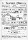 St. Pancras Chronicle, People's Advertiser, Sale and Exchange Gazette Friday 02 November 1906 Page 1