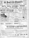 St. Pancras Chronicle, People's Advertiser, Sale and Exchange Gazette Friday 02 January 1914 Page 1