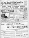 St. Pancras Chronicle, People's Advertiser, Sale and Exchange Gazette Friday 09 January 1914 Page 1