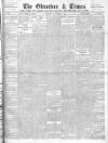 Accrington Observer and Times Tuesday 01 November 1910 Page 1