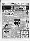 Accrington Observer and Times Saturday 15 February 1986 Page 1
