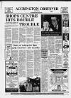 Accrington Observer and Times Saturday 22 February 1986 Page 1