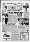 Accrington Observer and Times Friday 11 July 1986 Page 1