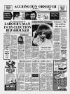 Accrington Observer and Times Friday 01 August 1986 Page 1
