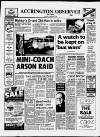 Accrington Observer and Times Friday 09 January 1987 Page 1
