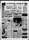 Accrington Observer and Times Friday 31 July 1987 Page 1