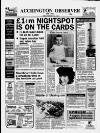 Accrington Observer and Times Friday 19 February 1988 Page 1
