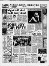 Accrington Observer and Times Friday 29 July 1988 Page 1