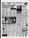 Accrington Observer and Times Friday 16 September 1988 Page 1