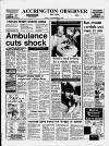 Accrington Observer and Times Friday 11 November 1988 Page 1