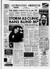 Accrington Observer and Times Friday 28 April 1989 Page 1