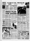 Accrington Observer and Times Friday 19 May 1989 Page 1