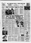 Accrington Observer and Times Friday 27 October 1989 Page 1