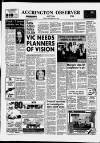 Accrington Observer and Times Friday 08 December 1989 Page 1