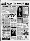 Accrington Observer and Times Friday 29 December 1989 Page 1