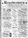 Brondesbury, Cricklewood & Willesden Green Advertiser Friday 08 April 1892 Page 1
