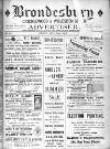 Brondesbury, Cricklewood & Willesden Green Advertiser Friday 24 June 1892 Page 1