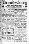 Brondesbury, Cricklewood & Willesden Green Advertiser Friday 28 October 1892 Page 1