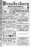 Brondesbury, Cricklewood & Willesden Green Advertiser Friday 18 November 1892 Page 1