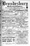 Brondesbury, Cricklewood & Willesden Green Advertiser Friday 16 December 1892 Page 1