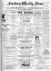 Finsbury Weekly News and Chronicle Saturday 13 August 1904 Page 1