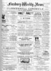 Finsbury Weekly News and Chronicle Saturday 30 July 1904 Page 1