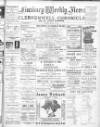 Finsbury Weekly News and Chronicle Friday 25 March 1910 Page 1