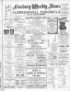 Finsbury Weekly News and Chronicle Friday 25 November 1910 Page 1
