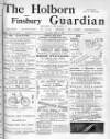 Holborn and Finsbury Guardian Saturday 30 May 1891 Page 1