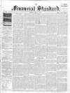 Financial Standard Saturday 02 May 1891 Page 1